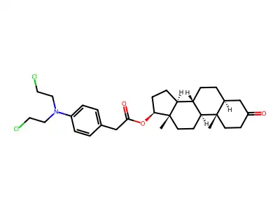 Testiphenon structure