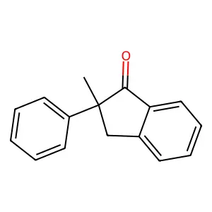 2-Methyl-2-phenylindan-1-one structure
