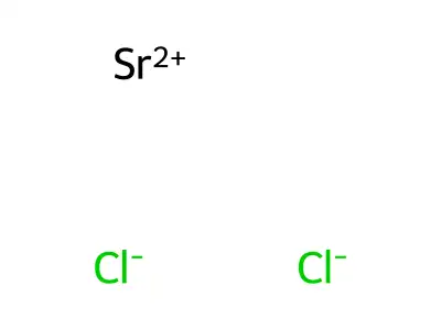 Strontium Chloride, Anhydrous structure