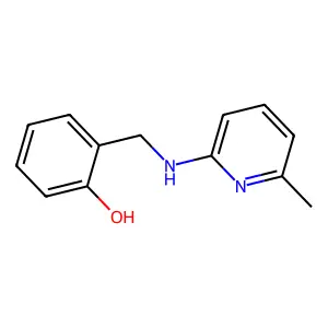 2-(((6-Methylpyridin-2-yl)amino)methyl)phenol structure