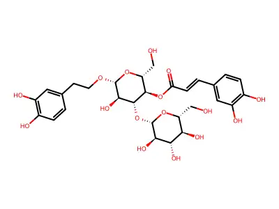Plantamajoside structure