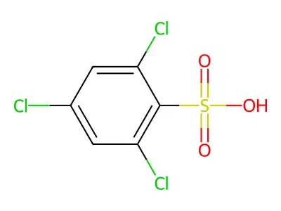 2,4,6-Trichlorobenzenesulfonate structure