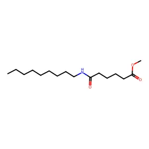 Hexanoic acid, 6-(nonylamino)-6-oxo-, methyl ester structure