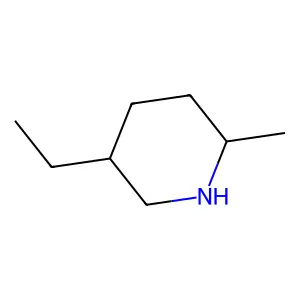 5-Ethyl-2-methylpiperidine structure