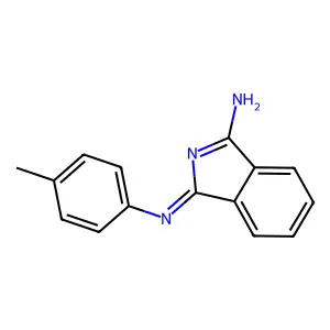3-(4-Methylphenyl)iminoisoindol-1-amine structure
