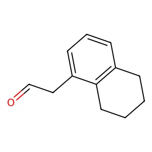 1-Naphthaleneacetaldehyde, 5,6,7,8-tetrahydro- structure