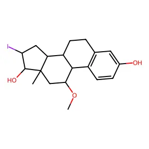 11-Methoxy-16-iodoestradiol structure
