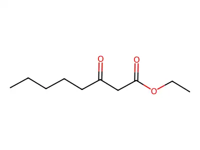 Ethyl 3-oxooctanoate structure