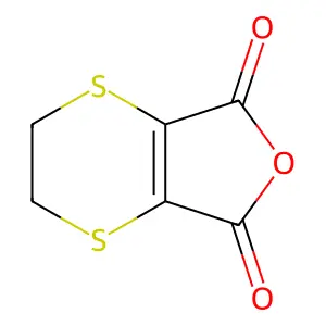 2,3-Dihydro-1,4-dithiino[2,3-c]furan-5,7-dione structure