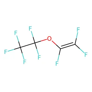 Perfluoroethyl vinyl ether structure