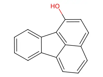 1-Fluoranthenol structure