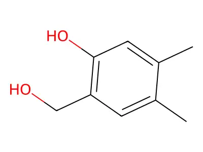 2-(Hydroxymethyl)-4,5-dimethylphenol structure