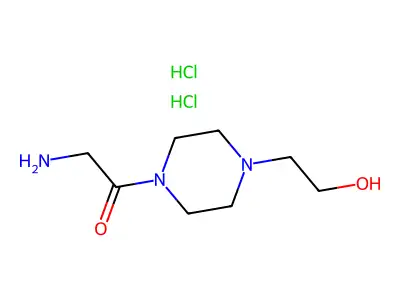 4-Glycylpiperazine-1-carboxamide--hydrogen chloride (1/1) structure
