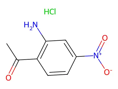 1-(2-Amino-4-nitrophenyl)ethanone hydrochloride structure