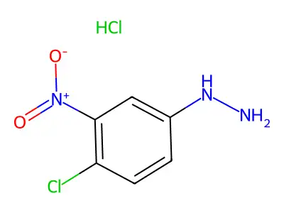 (4-Chloro-3-nitrophenyl)hydrazine structure