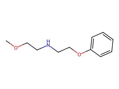 2-methoxy-N-(2-phenoxyethyl)ethanamine structure