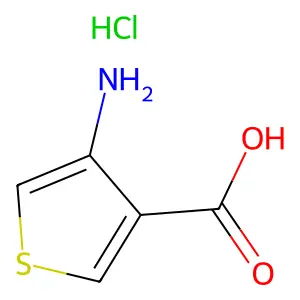 4-Aminothiophene-3-carboxylic acid hydrochloride structure