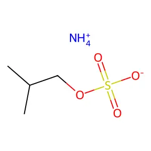 sulfuric acid, bis(2-methylpropylamine) salt structure