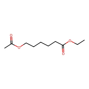 Ethyl 6-acetoxyhexanoate structure