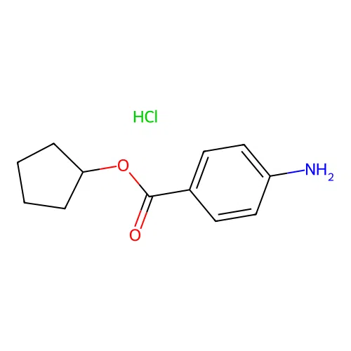 Cyclopentyl 4-aminobenzoate Hydrochloride structure