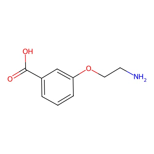 3-(2-aminoethoxy)benzoic Acid structure