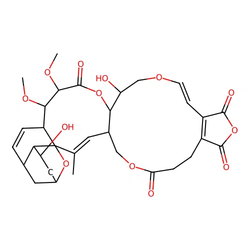 Lustromycin structure