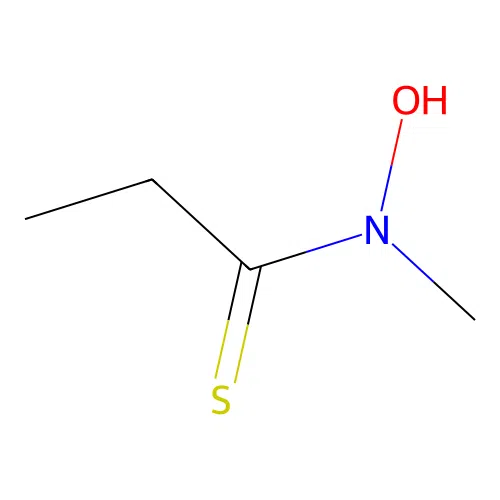 N-Hydroxy-N-methylpropanethioamide structure