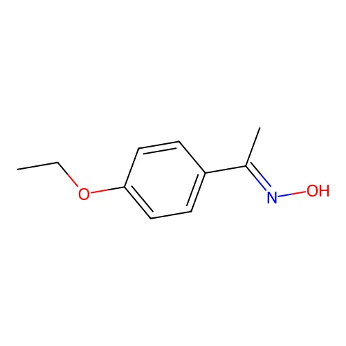 (1E)-1-(4-Ethoxyphenyl)ethanone oxime structure