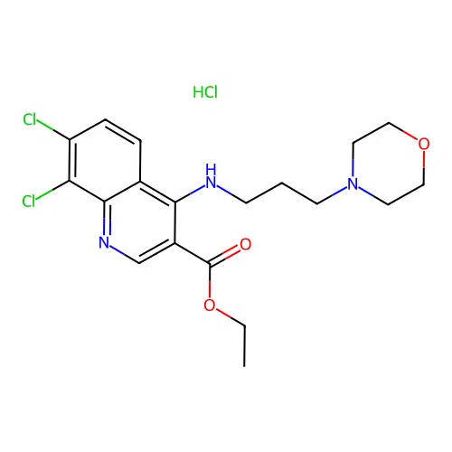 C19H24Cl3N3O3 structure
