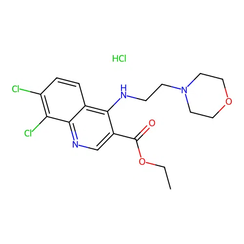 C18H22Cl3N3O3 structure