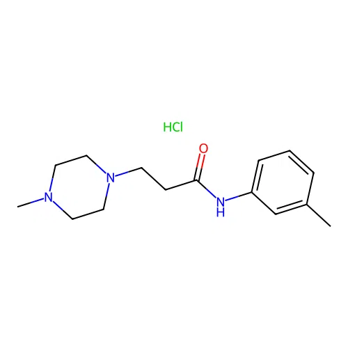 3-(4-Methyl-piperazin-1-yl)-N-m-tolyl-propionamide structure