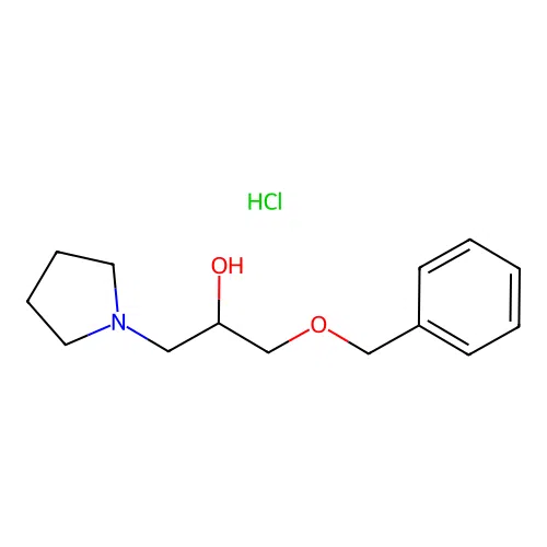 1-Benzyloxy-3-pyrrolidin-1-yl-propan-2-ol structure