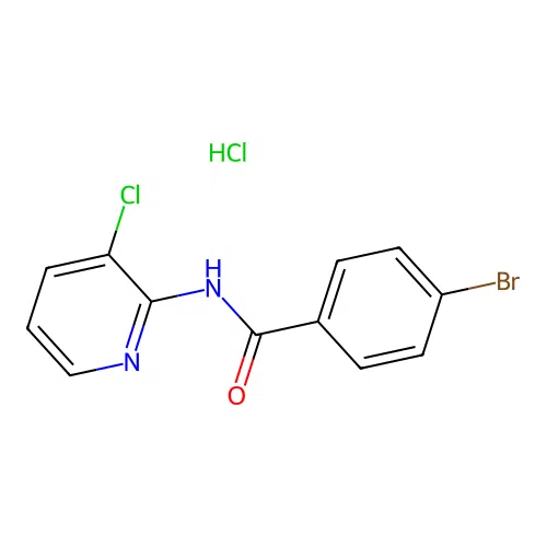 4-bromo-N-(3-chloropyridin-2-yl)benzamide Hydrochloride structure