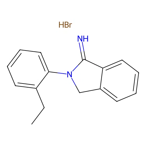 2-(2-Ethylphenyl)isoindolin-1-imine hydrobromide structure