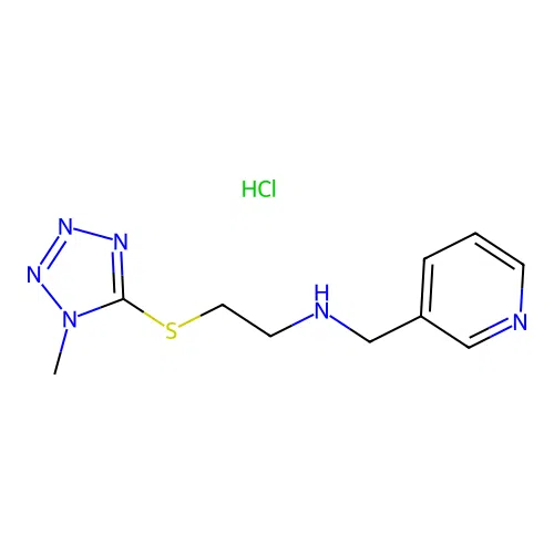 C10H15ClN6S structure