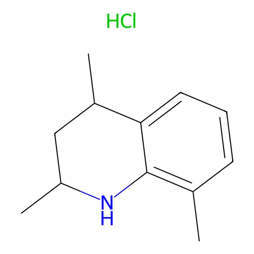 2,4,8-Trimethyl-1,2,3,4-tetrahydroquinoline hydrochloride structure