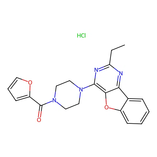 C21H21ClN4O3 structure