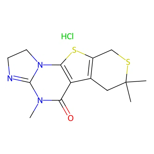 C14H18ClN3OS2 structure