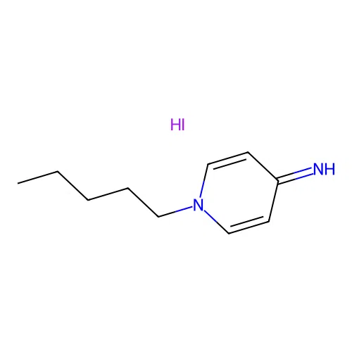 1-pentylpyridin-4(1H)-imine hydroiodide structure