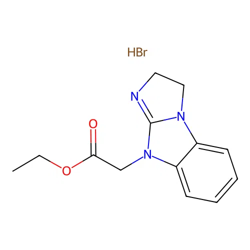 (2,3-Dihydro-benzo[d]imidazo[1,2-a]imidazol-9-yl)-acetic acid ethyl ester structure