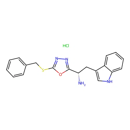 C19H19ClN4OS structure