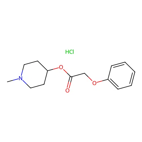 Phenoxy-acetic acid 1-methyl-piperidin-4-yl ester structure