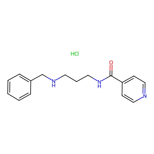 N-(3-Benzylamino-propyl)-isonicotinamide hydrochloride structure