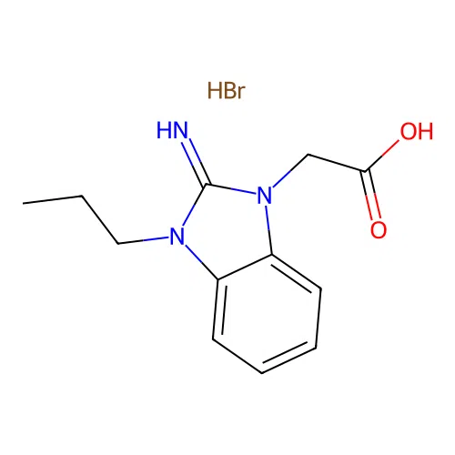 (2-Imino-3-propyl-2,3-dihydro-benzoimidazol-1-yl)-acetic acid structure
