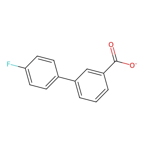3-(4-Fluorophenyl)benzoate structure