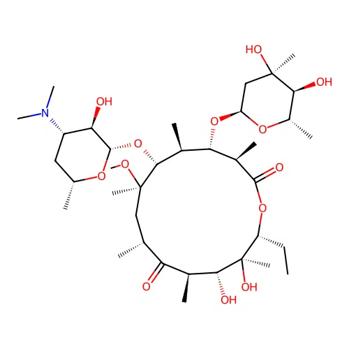 Erythromycin Impurity 67 structure