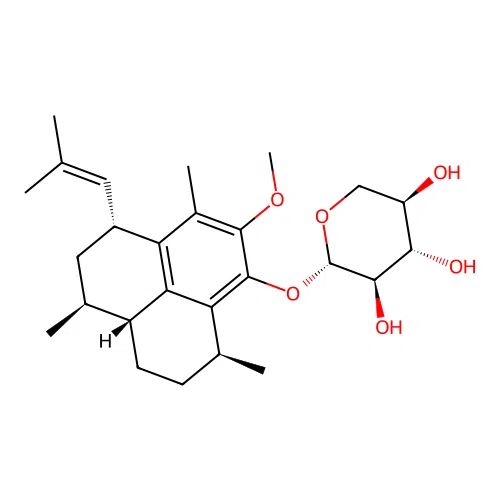 Methopterosin structure