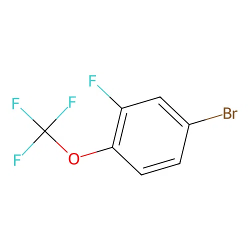 4-Bromo-2-fluoro-1-(trifluoromethoxy)benzene structure