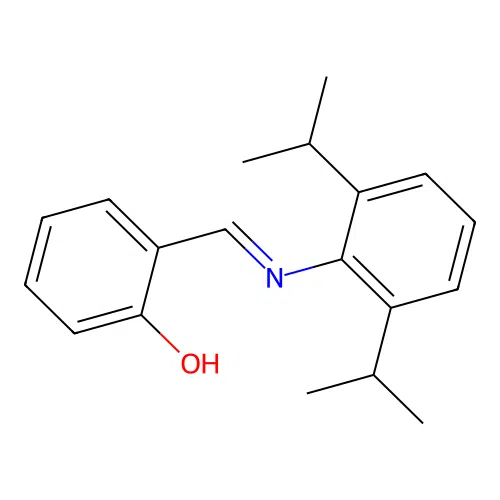 Phenol, 2-[[[2,6-bis(1-methylethyl)phenyl]imino]methyl]- structure