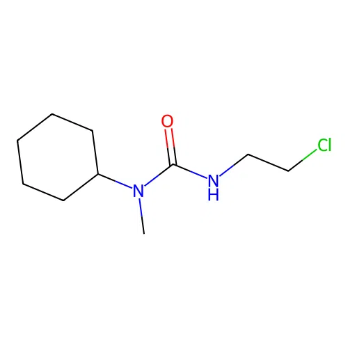 3-(2-Chloroethyl)-1-cyclohexyl-1-methylurea structure